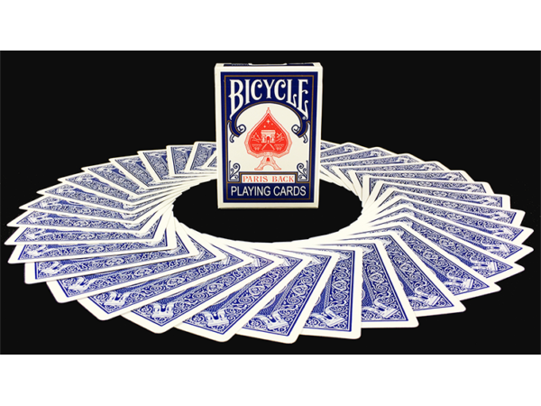 Bicycle Paris Back Limited Edition Blue Playing Cards by JOKARTE