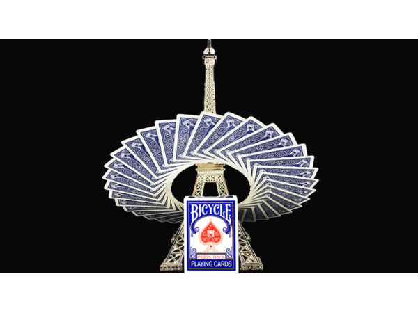 Bicycle Paris Back Limited Edition Blue Playing Cards by JOKARTE
