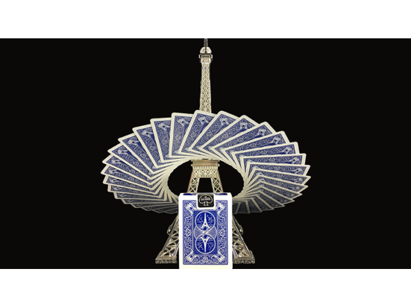 Bicycle Paris Back Limited Edition Blue Playing Cards by JOKARTE