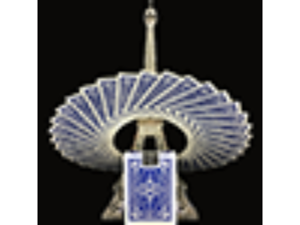 Bicycle Paris Back Limited Edition Blue Playing Cards by JOKARTE