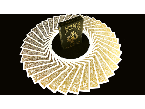 Bicycle MetalLuxe Gold Playing Cards Limited Edition by JOKARTE