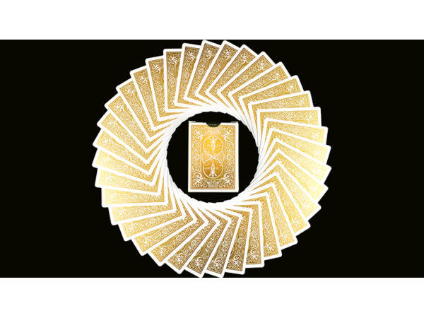 Bicycle MetalLuxe Gold Playing Cards Limited Edition by JOKARTE