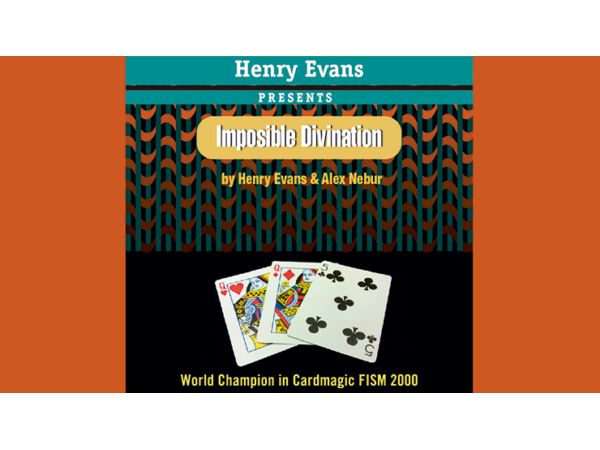 Impossible Divination (Gimmicks and DVD) by Henry Evans and Alex Nebur - Trick