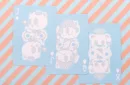 Bicycle Lovely Bear Cards - Light Blue (Limited Edition) – Image 8