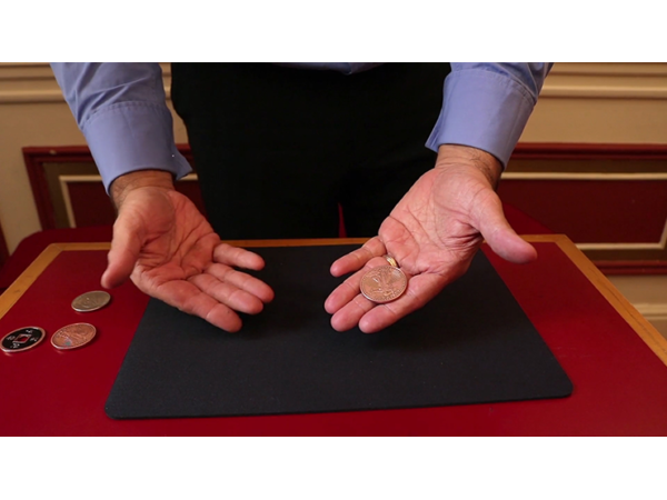 Dollar Size Silver Copper Chinese Transposition (CH023) by Tango Magic