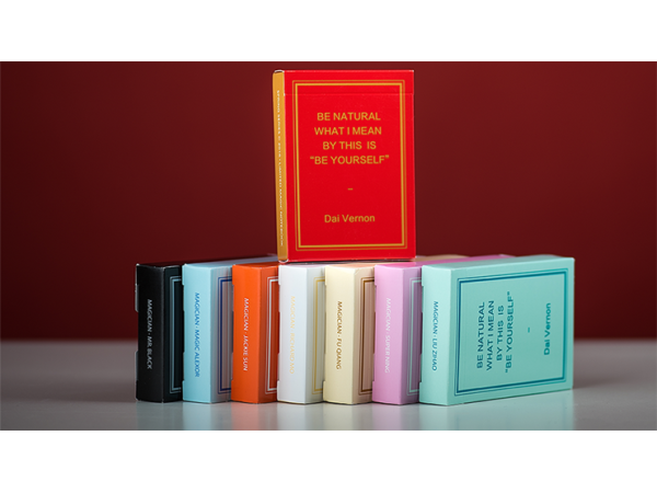 Magic Notebook Deck - Limited Edition (Red) by The Bocopo Playing Card Company