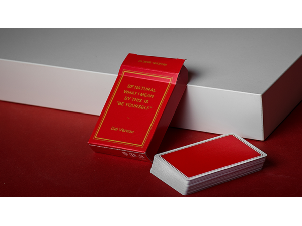 Magic Notebook Deck - Limited Edition (Red) by The Bocopo Playing Card Company