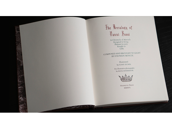 The Aretalogy of Vanni Bossi by Stephen Minch - Book