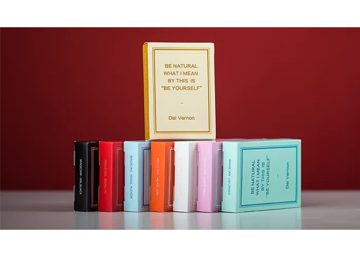 Magic Notebook Deck - Limited Edition (Champagne) by The Bocopo Playing Card Company