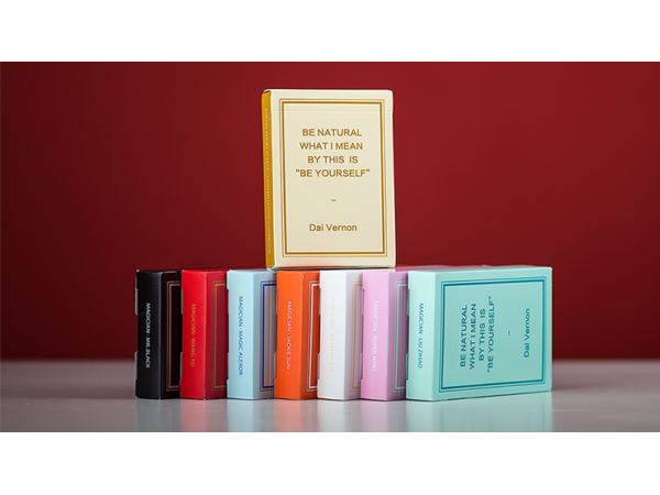 Magic Notebook Deck - Limited Edition (Champagne) by The Bocopo Playing Card Company