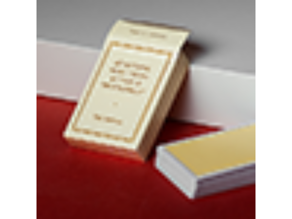 Magic Notebook Deck - Limited Edition (Champagne) by The Bocopo Playing Card Company