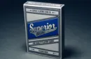 Superior (Blue) Playing Cards by Expert Playing Card Co – Image 1