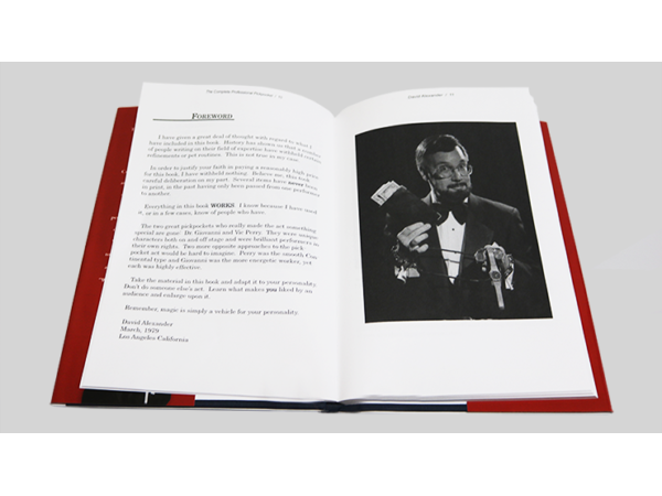 The Complete Professional Pickpocket book by David Alexander - Book
