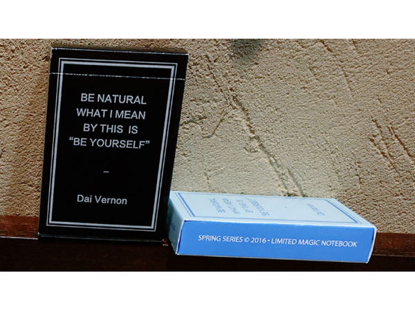 Magic Notebook Deck - Limited Edition (Black) by The Bocopo Playing Card Company