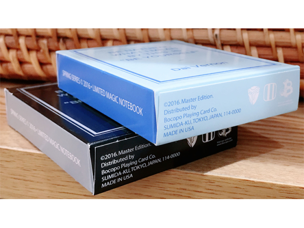 Magic Notebook Deck - Limited Edition (Black) by The Bocopo Playing Card Company