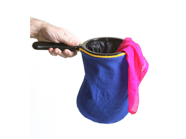 Change Bag Standard REPEAT WITH ZIPPER (Blue) by Bazar de Magia / 2 fach