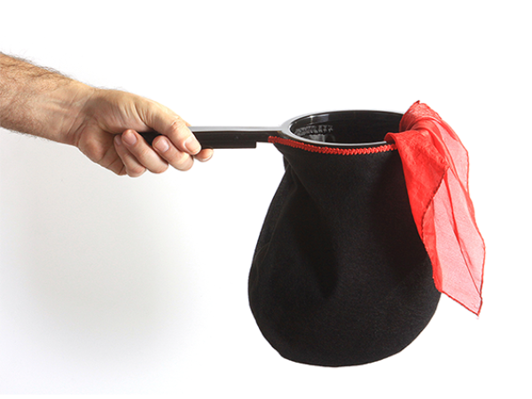 Change Bag Standard REPEAT WITH ZIPPER (Black) by Bazar de Magia / 2 fach