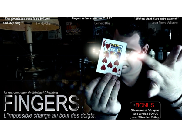 Fingers (Red) by Mickael Chatelin - Trick