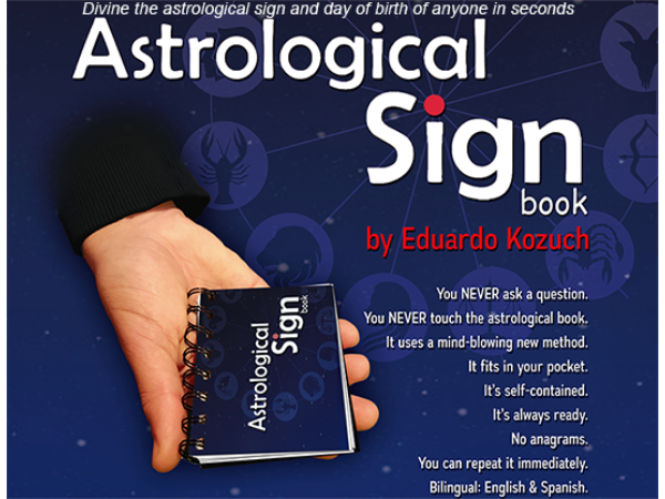 Astrological Sign by Eduardo Kozuch and Vernet Magic - Trick