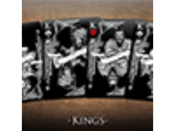 Bicycle Middle Kingdom (Black)  Playing Cards Printed by US Playing Card Co