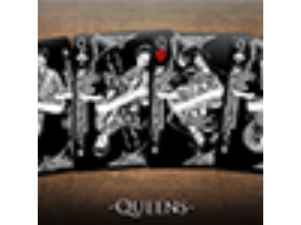 Bicycle Middle Kingdom (Black)  Playing Cards Printed by US Playing Card Co
