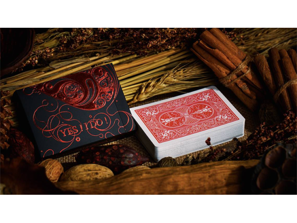 Love Promise of Vow (Red) Playing Cards by The Bocopo Playing Card Company