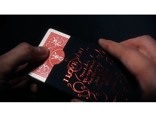 Love Promise of Vow (Red) Playing Cards by The Bocopo Playing Card Company
