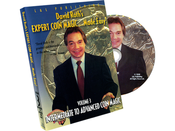 David Roth Intermediate-Advanced Coin Magic - DVD