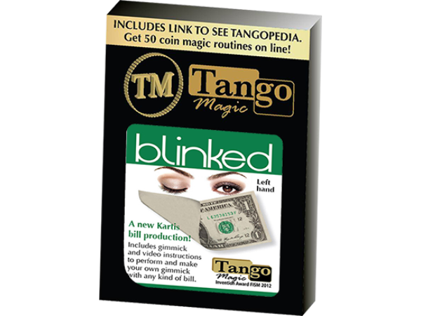 Tango Blinked Left Handed (Gimmick and Online Instructions) V0015 by Tango Magic - Trick