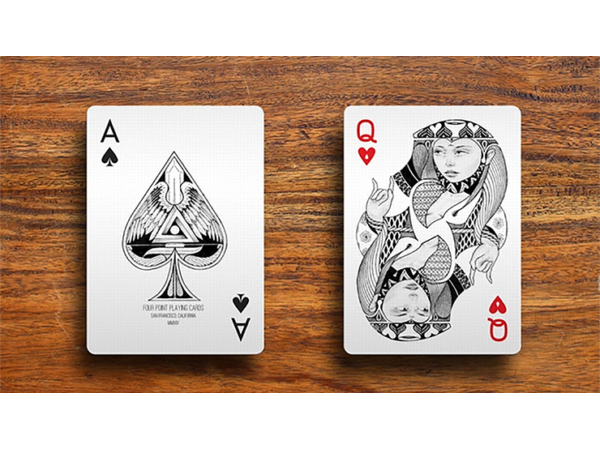 1st Edition White Deck (Playing Card) by Four Point Playing Cards