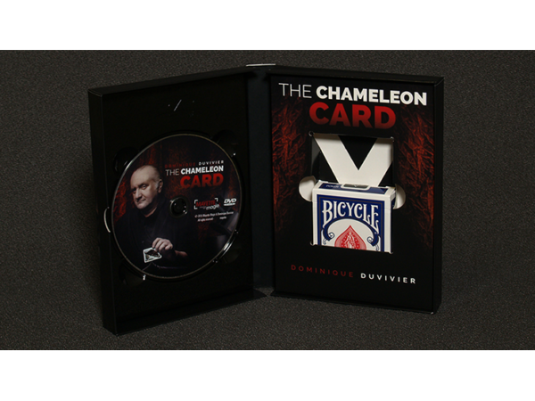The Chameleon Card (DVD and Gimmicks)  by Dominique Duvivier - Trick