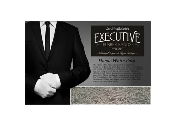 Joe Rindfleisch's Executive Rubber Bands (Hondo - White Pack) by Joe Rindfleisch - Trick