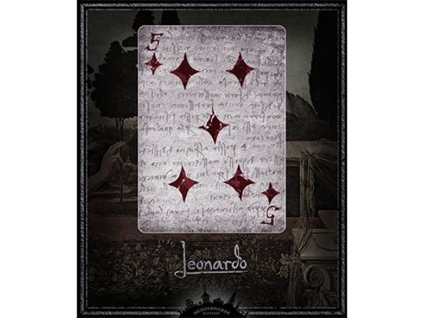Leonardo (Silver Edition) by Legends Playing Card Company
