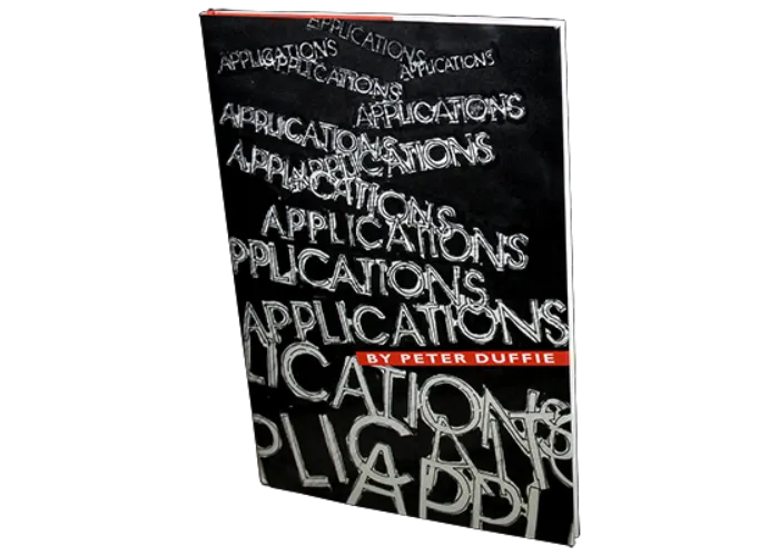 Applications by Peter Duffie - Book