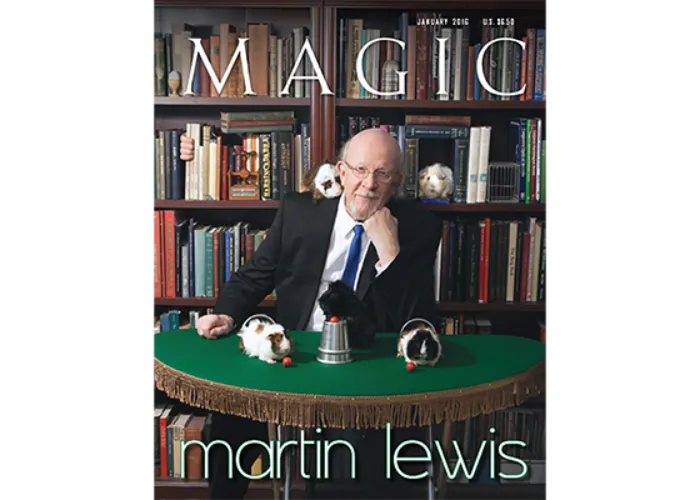 Magic Magazine "Martin Lewis" January 2016 - Book