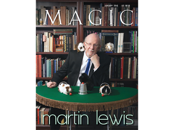 Magic Magazine "Martin Lewis" January 2016 - Book