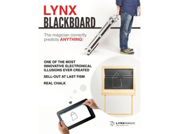 Lynx Blackboard by João Miranda Magic and Gee Magic - Trick