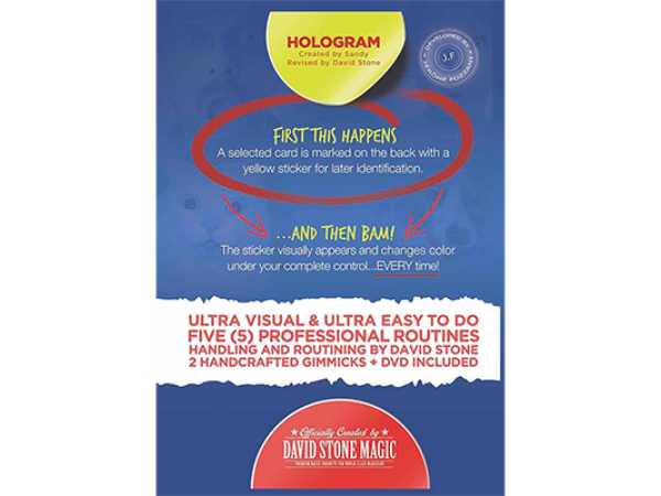 Hologram Red (DVD and Gimmick) by David Stone - DVD