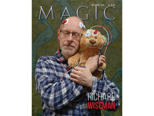 Magic Magazine "Richard Wiseman" November 2015 - Book