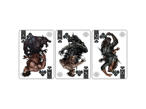 Bicycle Werewolf Full Moon Playing Cards (Special Edition)