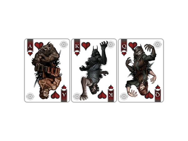 Bicycle Werewolf Full Moon Playing Cards (Special Edition)