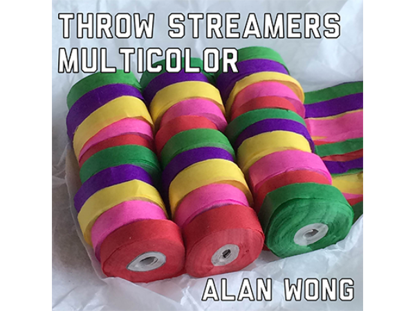 Throw Streamers Multi (30 Head / 10 pk.) by Alan Wong - Trick