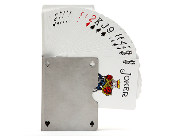 Card Guard Stainless (Perforated) by Bazar de Magic