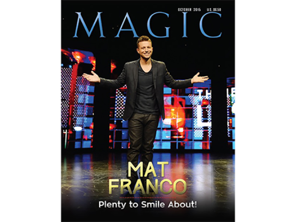 Magic Magazine "Mat Franco" October 2015 - Book