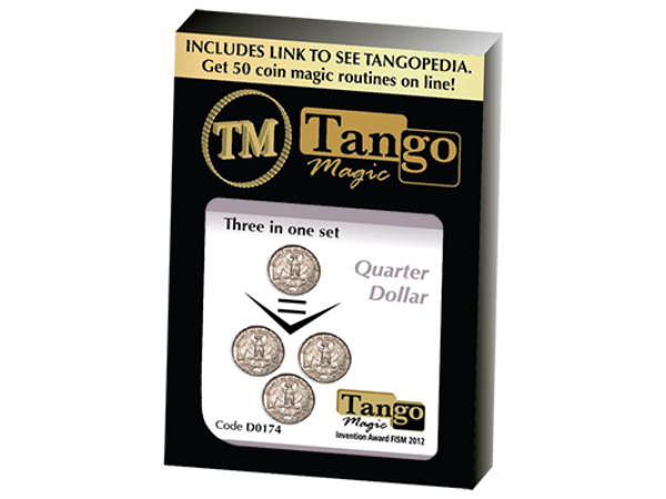 Three in One (Quarter) Set (D0174) by Tango - Trick
