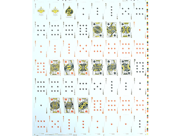 Run Playing Cards: Heat Edition (Uncut Sheet)
