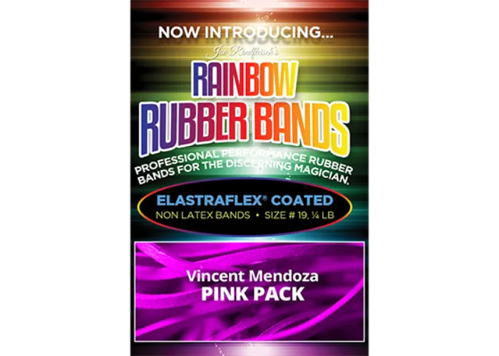 Joe Rindfleisch's Rainbow Rubber Bands (Vince Mendoza - Mr. Pink Size 19) by Joe Rindfleisch