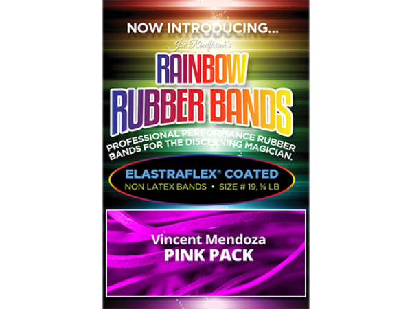 Joe Rindfleisch's Rainbow Rubber Bands (Vince Mendoza - Mr. Pink Size 19) by Joe Rindfleisch
