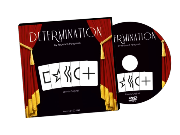 Determination (Gimmicks & DVD) by Federico Poeymiro - Trick