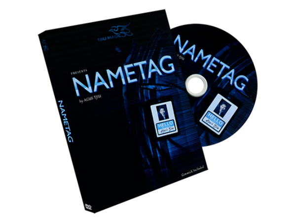 Name Tag (Red) by Agus Tjiu - Trick